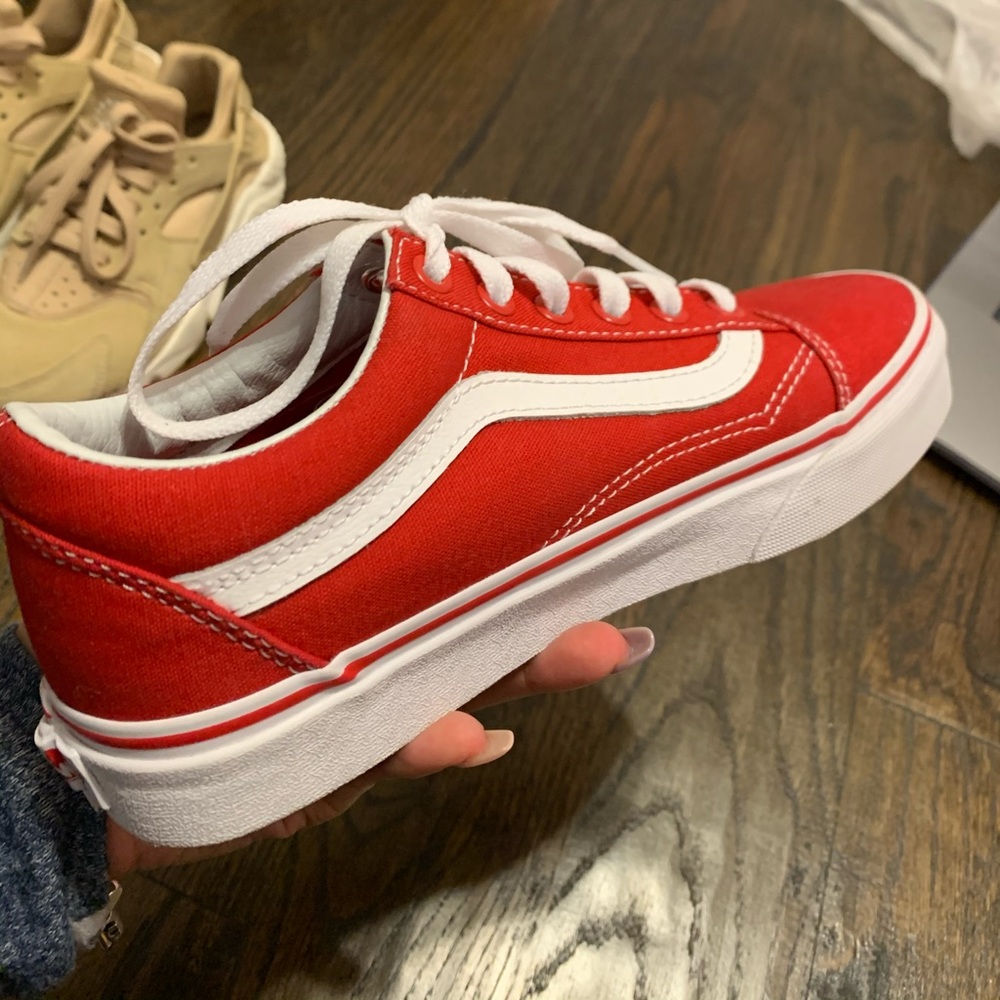 Red Old Skool Vans